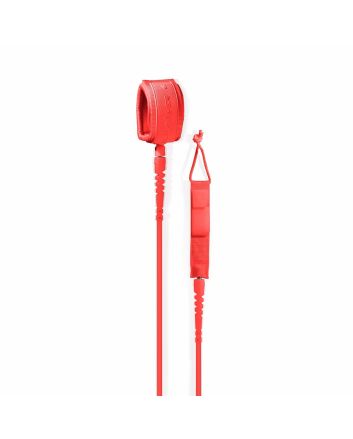 Leash - Invento para tabla de surf Quiksilver Union 6' Rojo