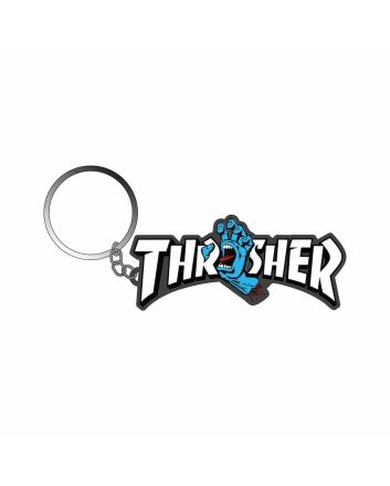 Llavero Santa Cruz x Thrasher Screaming Logo 