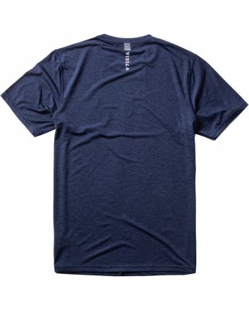 Camiseta de protección solar Vissla Twisted Eco Rashguard azul marino oscuro para hombre