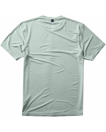 Camiseta de protección solar Vissla Twisted Eco Rashguard verde para hombre