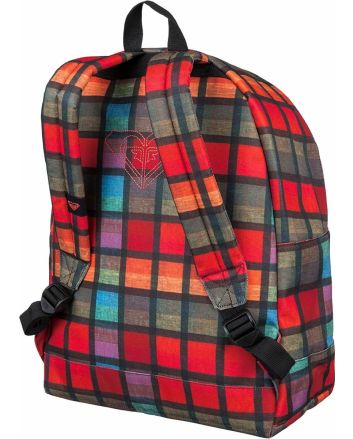 Mochila Roxy Basic Girl Cuadros 24L 