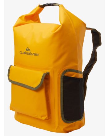 Mochila mediana para surf Quiksilver Sea Stash Mid Amarilla 22 litros