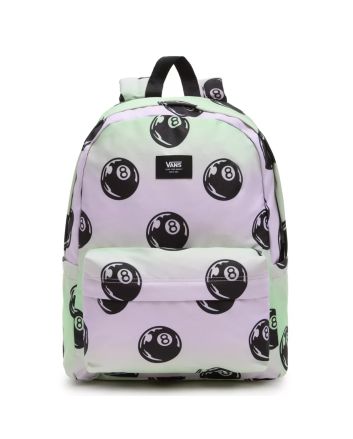 Mochila Vans Old Skool H2O 22L Lavanda con estampado de bola 8 de billar Unisex