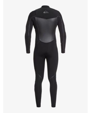Traje de neopreno con cremallera en el pecho Quiksilver Syncro Plus 5/4/3mm negro para hombre