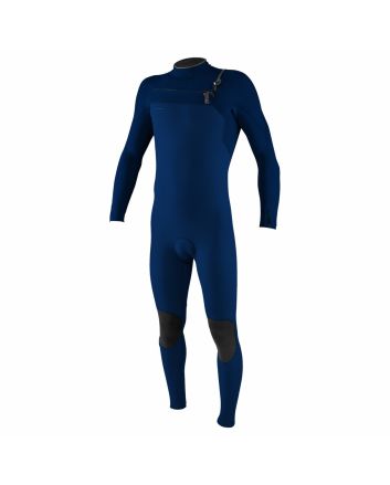Neopreno con cremallera en el pecho O'Neill Hyperfreak 4/3 Plus azul marino para hombre 