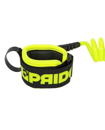 Invento de muñeca para bodyboard Pride Wrist Deluxe Leash Amarillo Flúor