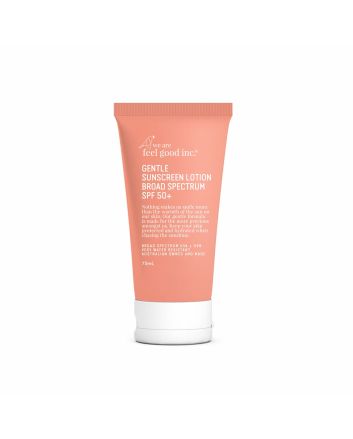 Tubo de protector solar para pieles sensibles We are feel good inc Gentle Sunscreen SPF 50+ 