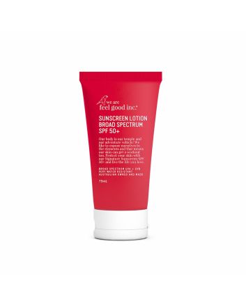 Protector solar de amplio espectro We are feel good inc Signature Sunscreen Lotion SPF 50+ 75ml