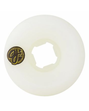Ruedas de Skate OJ Wheels 53mm Team Line Original Hardline 99a en blanco púrpura y amarillo