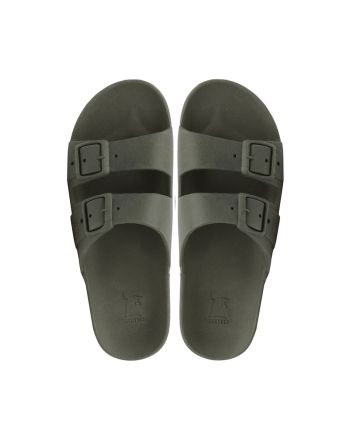 Chanclas ecológicas Cacatoès Rio de Janeiro khaki oscuro Unisex