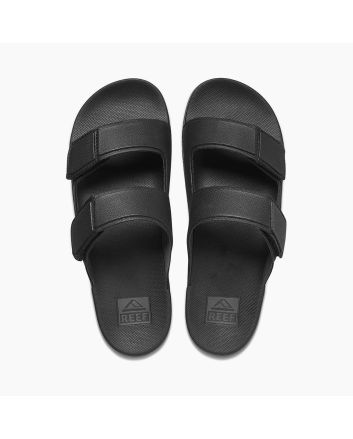 Sandalias veganas Reef Cushion Tradewind Negras para hombre