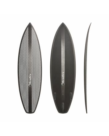 Tabla de Surf Shortboard Bradley Olympia LC6 Black 6'0" 31,4 Litros