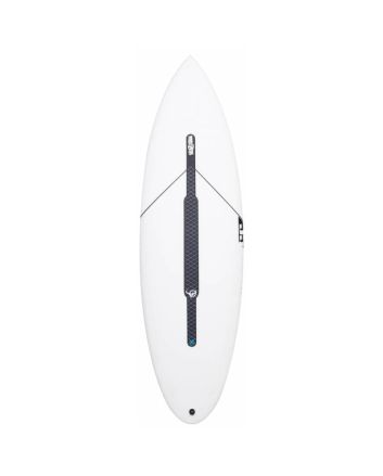 Tabla de surf Shortboard JS Bullseye HYFI 2.0 5'8" 29,5 Litros Blanca