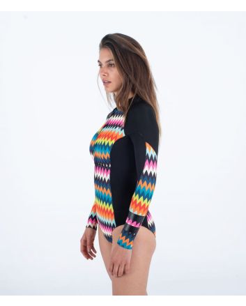 Mujer con Traje de neopreno de primavera con manga larga Advant Springsuit 2/2mm Chevron