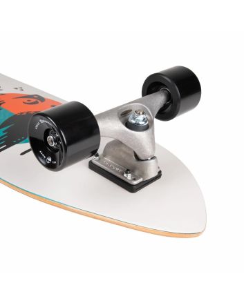 Surfskate Completo Arbor Surf Rocket 30.5in x 9.5in con eje CX Blanco