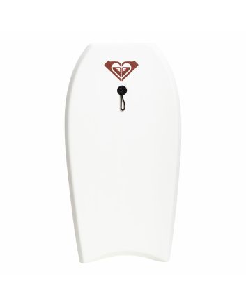Tabla de bodyboard Roxy Isha BG blanco y rojo floral