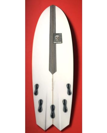 Tabla de Surf Shorboard Chris Christenson Mescaline 5'6" blanca