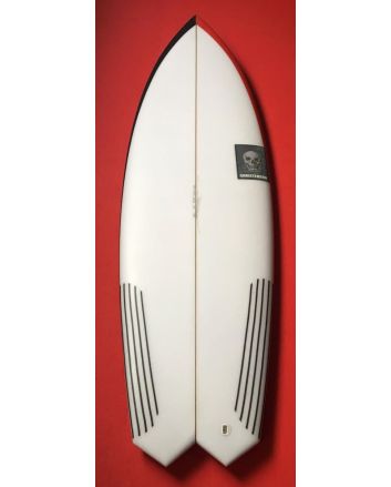 Tabla de Surf Shorboard Chris Christenson Mescaline 5'6" blanca