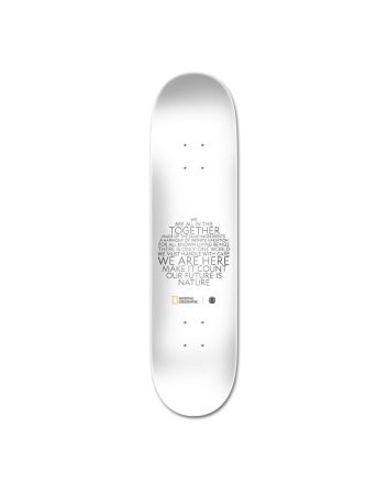 Tabla de Skate Element National Geographic Sun 8.1" x 31.75" Negra