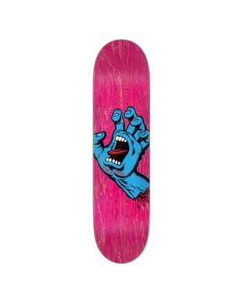 Tabla de Skate Santa Cruz Screaming Hand 7.80" x 31.00" Rosa