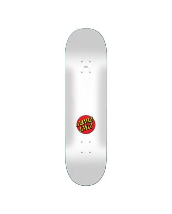 Tabla de Skateboard Santa Cruz Screaming Hand 8.25" x 31.8" blanca