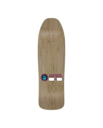 Tabla de Skate Santa Cruz Speed Wheels Vein Hand 9.35'' x 31.7'' Rosa-Amarillo 