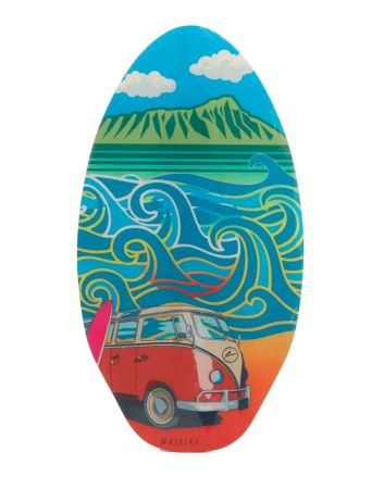 Tabla de Skimboard de Madera Paipo Waikiki 