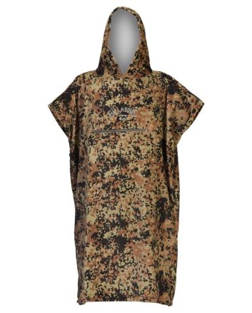 Toalla de playa con capucha poncho de surf Billabong Hooded Towel estampado militar
