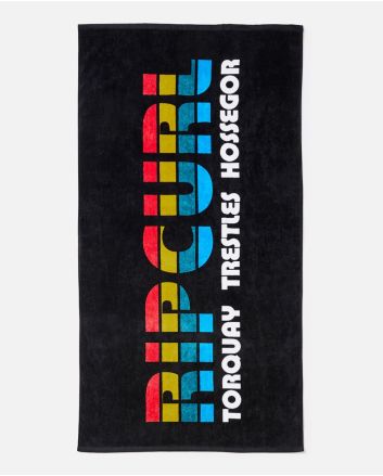 Toalla de Playa Rip Curl Mixed Negra
