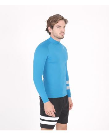 Hombre con Top de Neopreno reversible Hurley Advantage Plus 1/1 mm Azul