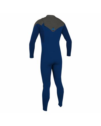 Traje de neopreno sin cremallera O'Neill Hyperfreak Comp 5/4mm azul y gris para hombre 