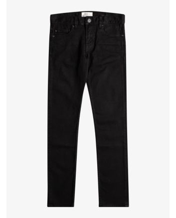Pantalón vaquero ceñido Quiksilver Killing Zone negro para Chicos 8-16