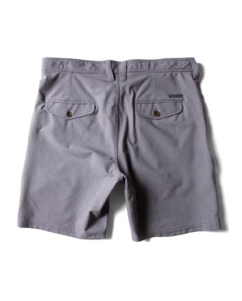 Pantalón corto híbrido Vissla Canyons 18.5' Walkshort Steel para hombre