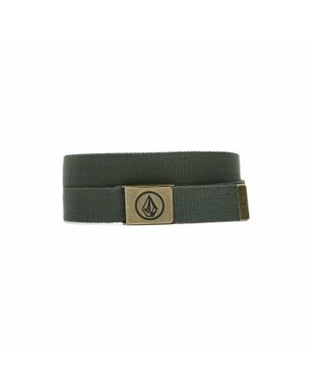 Cinturón de tela con abridor de botellas Volcom Circle Web Dark Forest para hombre