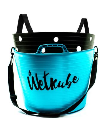 Cubo para secado y transporte de Neoprenos Wetkube XL 42L morado
