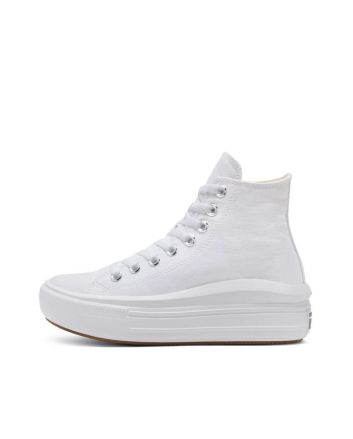 Zapatillas de plataforma Converse Chuck Taylor All Star Move High Top Blancas