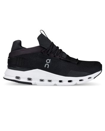 Zapatillas ON Cloudnova color negro phantom y blanco para hombre