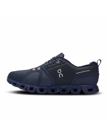 Zapatillas On Running Cloud 5 Waterproof color Azul Marino-Tinta para hombre