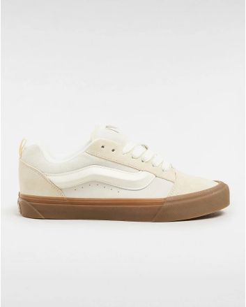 Zapatillas de ante Vans Knu Skool color beige con suela de goma Unisex