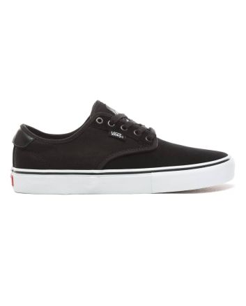 Zapatillas Vans Chima Ferguson Pro en color negro con suela blanca 