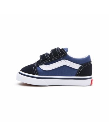 Zapatillas con cierre adherente Vans Old Skool Azul Marino para niños de 1 a 4 años