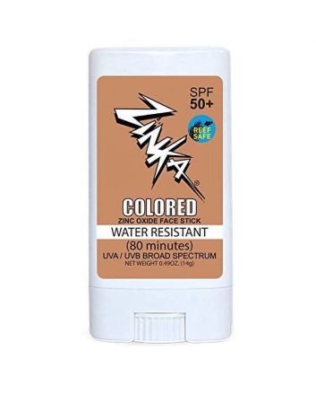 Crema de protección solar en barra Zinka Colored Face Stick SPF 50+ 14g Azul