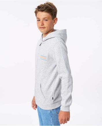 Sudadera con capucha y cremallera Rip Curl Cut Out Gris 