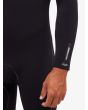 Hombre con Quiksilver Marathon Sessions 4/3mm Chest Zip traje de neopreno negro grosor