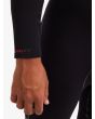 Hombre con Quiksilver Marathon Sessions 4/3mm Chest Zip traje de neopreno negro primaloft bio