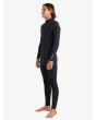 Hombre con traje de surf con cremallera en el pecho Quiksilver Everyday Sessions 5/4/3mm negro lateral