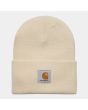 Gorro Carhartt WIP Acrylic Watch blanco hueso