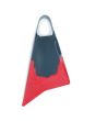 Aletas de Bodyboard Pride Vulcan V2 grises y rojas frontal