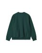 Sudadera Carhartt WIP American Script Sweatshirt Dark Fir para hombre posterior