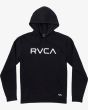 Sudadera con capucha RVCA Big RVCA Negra para hombre 